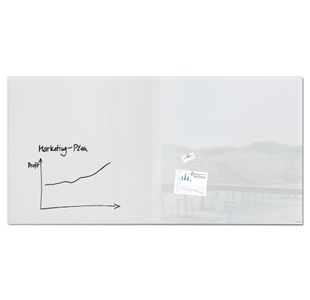 Magn Glassboard Artverum 200X100Cm White