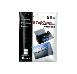 Pavo Lamg Id Pouches 67X97Mm 250 Mic