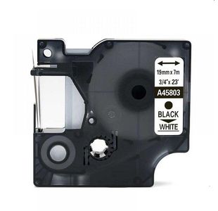 Compatible Tape 19Mm Blk/Wht