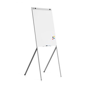 Magnetic Conference Flipchart Metallic