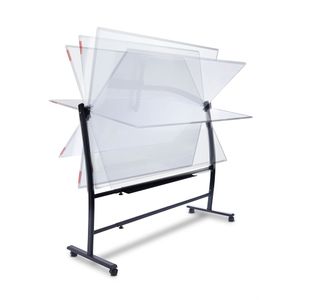 Double Sided Whiteboard & Mobile Support