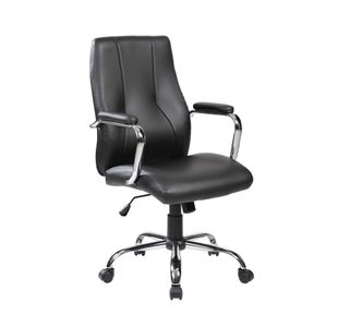 Directors Imitation Leather Chair Black