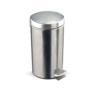 Round Bin Stainless Steel Finish 30L