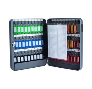Pavo Key Cabinet 54 Keys Dk Grey