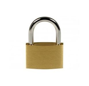 Pavo Brass Padlock 40Mm 3 Key Carded
