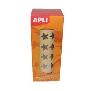 Apli Stars Big & Small Silver 2,360Pcs