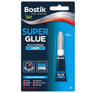 Bostik No4 Super Glue Tube 3G Pk12