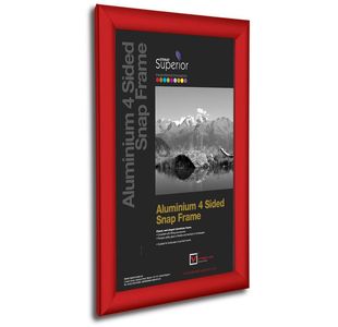 Snap Frame 25Mm Au A4 Red