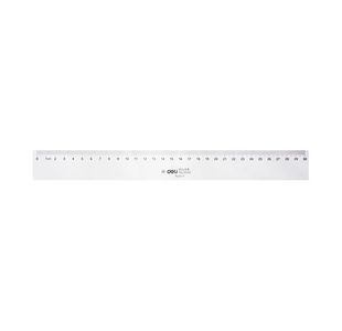 Deli Plastic Ruler 30Cm Bx20