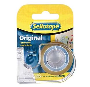Sellotape Super Clr 18X15M Disp Pk6
