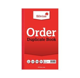 Silvine 610 Order Book 8X5 Pk6