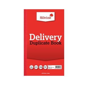 Silvine 613 Delivery Book 8X5 Pk6