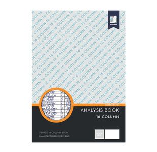 Standard Analysis Book 16 Col Pk3