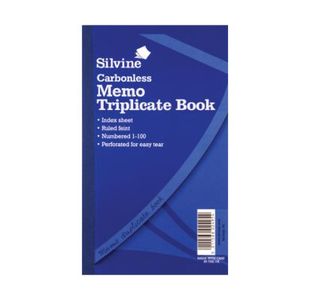 Silvine, 705 Carbonless Triplicate Book