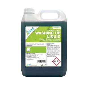 2Work Washing Up Liquid Antibact 5L