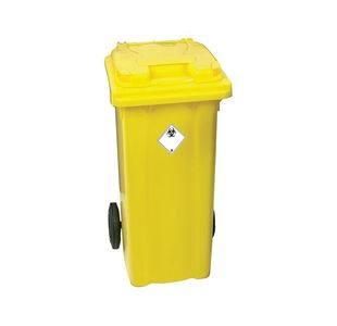 2Work Wheelie Bin Lock Clinical 80L