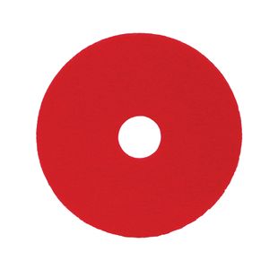 2Work Floor Pad Std 14In Red Pk5