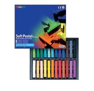 Mungyo Square Soft Pastels 24 Asstd Cols