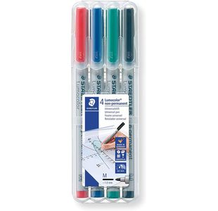 Lumocolor Ohp Pen Non-Perm Med 0.8 Asstd