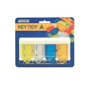 Kevron Keytag Rack, 4 Clicktags Bx10