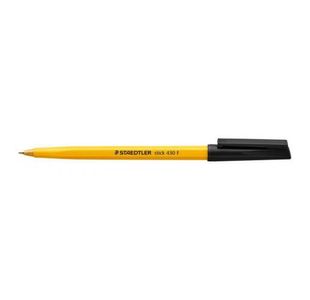 430 Stick Pen Fine 0.3Mm Bk Pk10