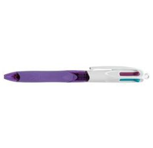 Bic 4 Colour Grip Fashion Bpen 892290