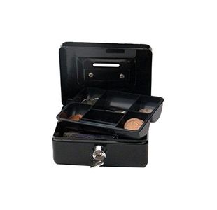Pavo Cash Box 6" With Coin Tray