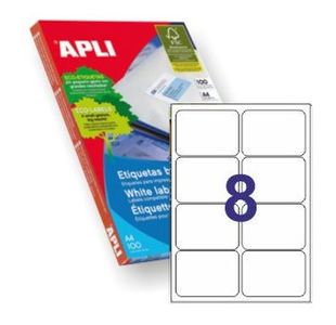 Apli 2420 Lsr/Ijet Labs 99.1X67.7Mm 8Up