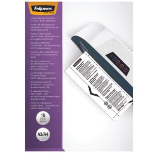 Fellowes Laminator Cleaning Sheets Bx10
