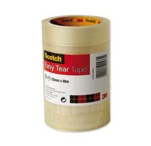 Scotch Esytear Clrtape 25Mmx66M Et2566T6