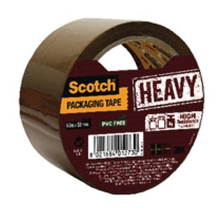 Scotch Packing Tape Brown 50Mmx50M