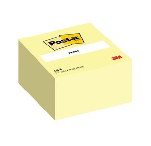 Post-It Note Cube 76X76 452Sht Ylw