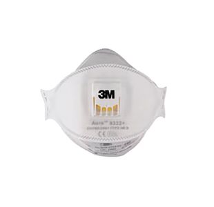 3M Part Respirator Valved X10 Pk12