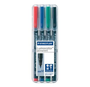 Lumocolor Pen M Perm Wal4 Ast Cols