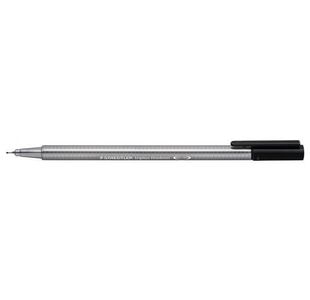 Triplus Fineliner Pen Black Pk10