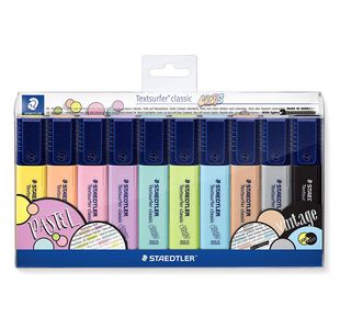 Textsurfer Hilightr Wlt10 Ast Pastel Col