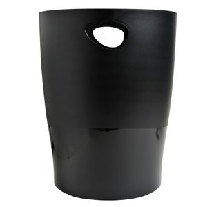 Ecobin Recycled Waste Paper Bin 15L Blac