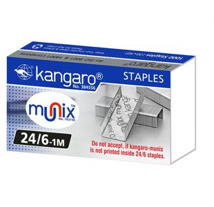 Kangaro Staples 24/6 Box 1000 Pk20