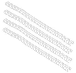 Gbc Bindwires 12.5Mm Wht Rg810870 Pk100
