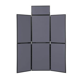 Folding Display Kit 6 Panel Grey