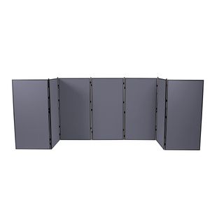Jumbo Slimflex Exhib Disp 7 Panel Grey