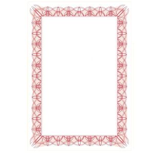 Certificate Papers With Foil Seals 90Gsm