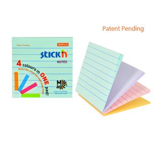 Magic Pad 76X76Mm Ast Pastel Pk12