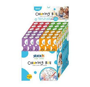 Stickn Colouring Roll 31.5Cm X3.55M Bx36