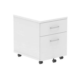 Impulse 2Drw Mobile Pedestal Wh