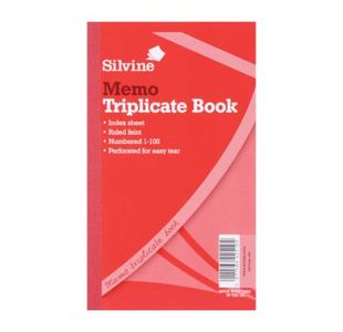 Silvine Trip Memo Book 210X127Mm Pk6