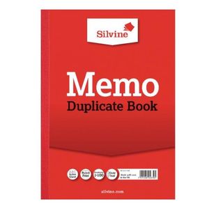 Silvine Dup Memo Book A4 Pk6