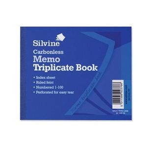 Silvine Carbonless Trip Bk 102X127Mm Pk5