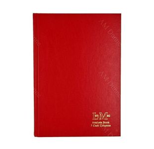 Lenmac A4 Analysis Book 192P 5 Col