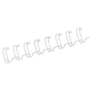 6Mm Wire Binding Combs - White